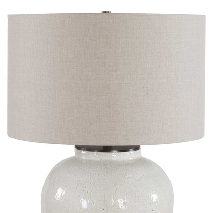 Jarret - Glaze Table Lamp - White