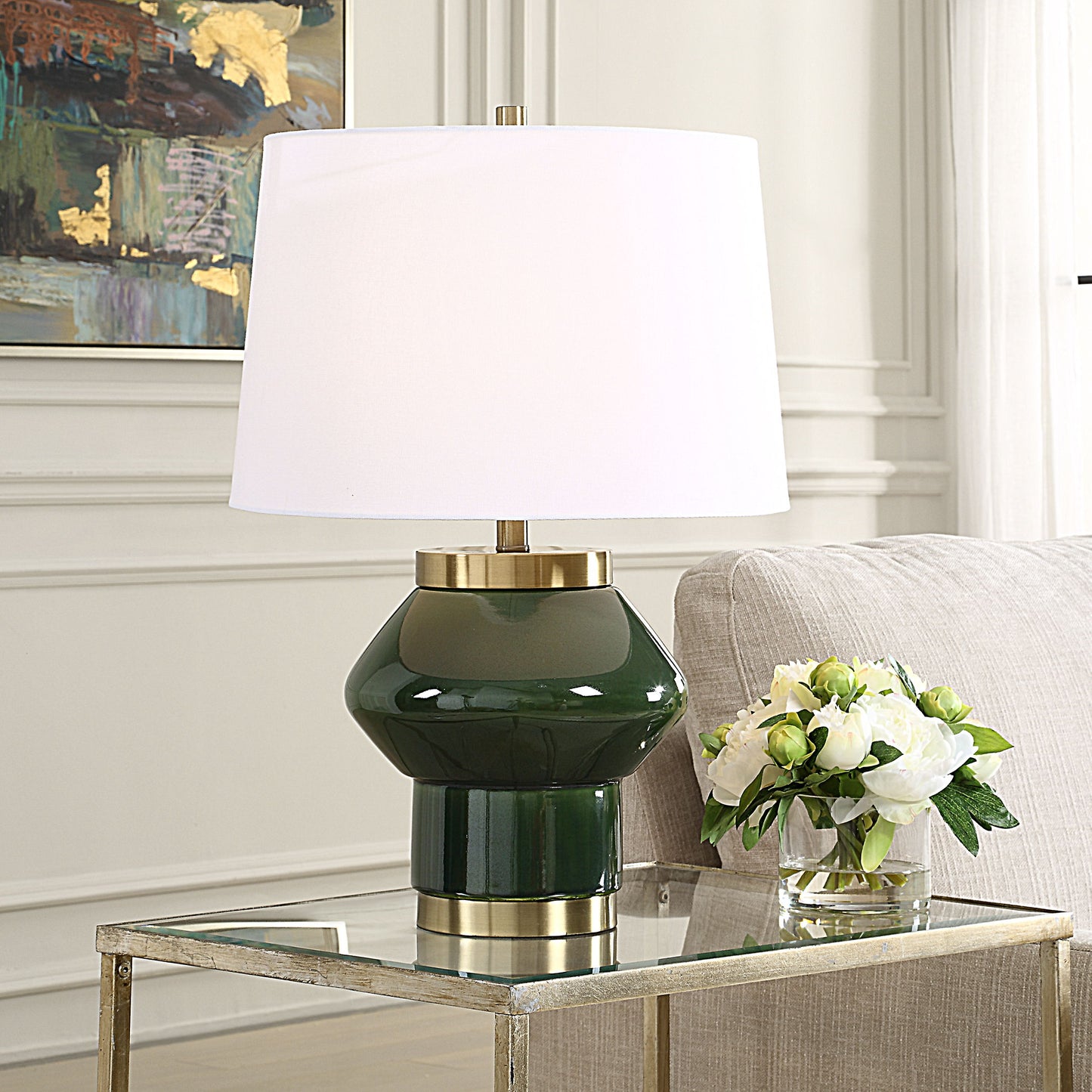 Tayson - Table Lamp - Jade Green