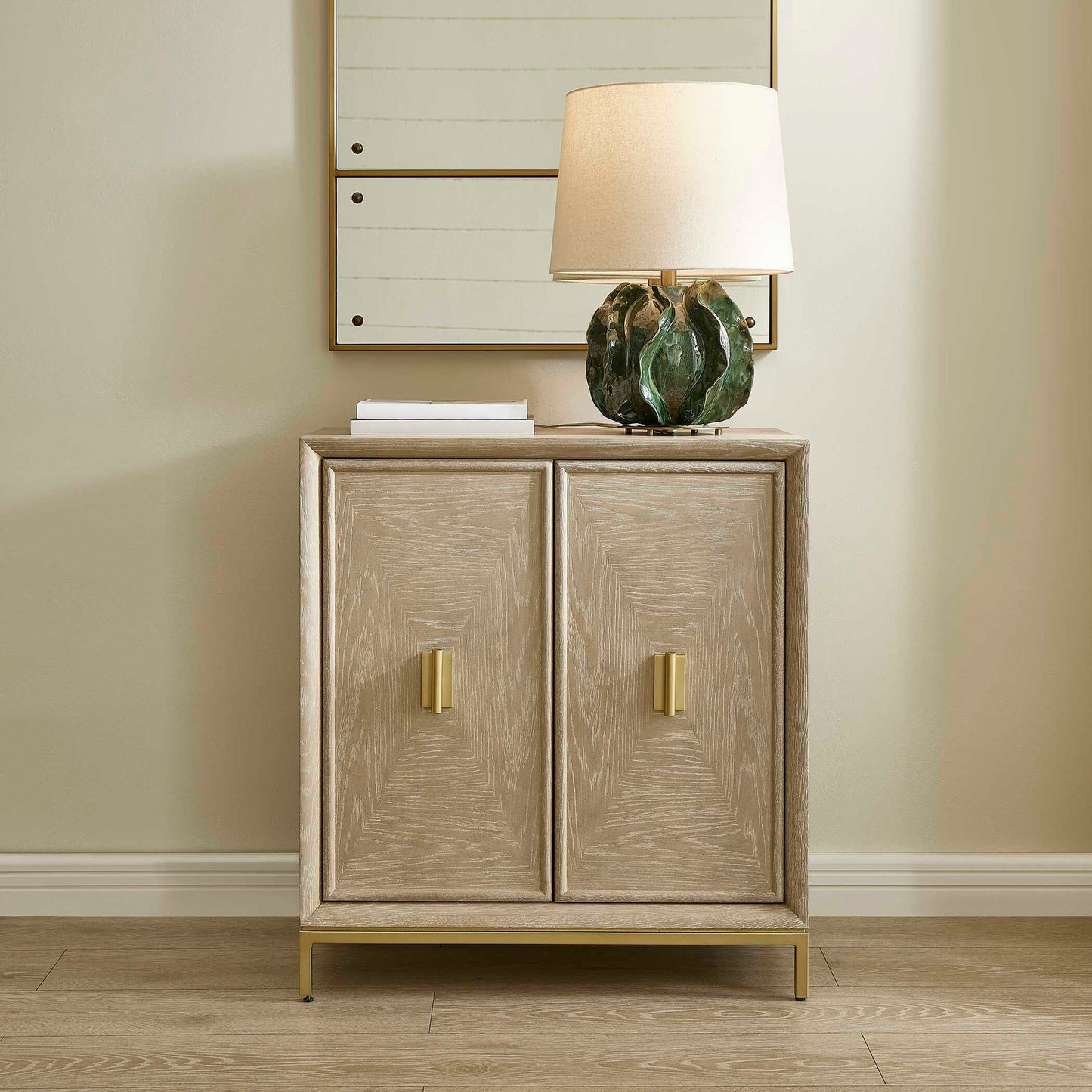 Alessia - 2 Door Cabinet - Light Brown