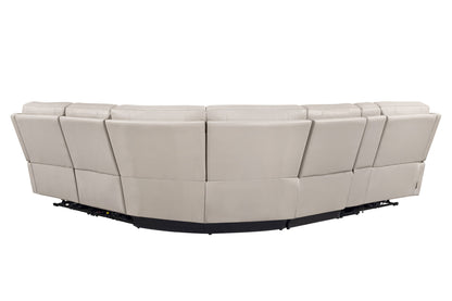 Easton - Power Reclining Sectional With Power Adjustable Headrests