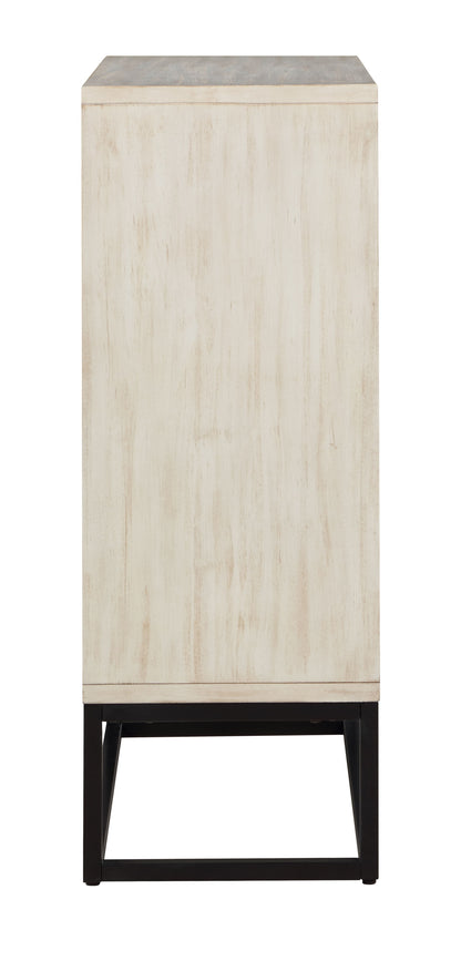 Hotchkiss - Two Door Bar Cabinet - Cream