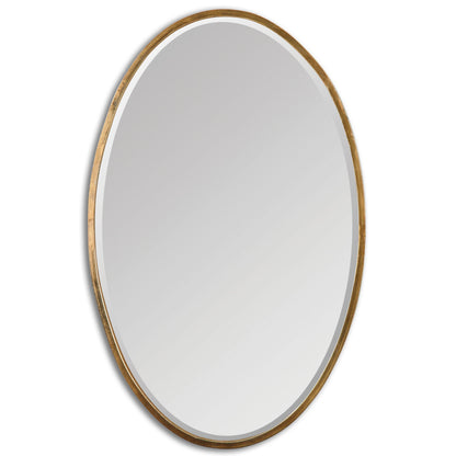 Herleva - Oval Mirror - Gold