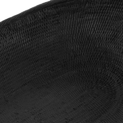 Ember - Weave Indoor-Outdoor Oblong Bowl - Black