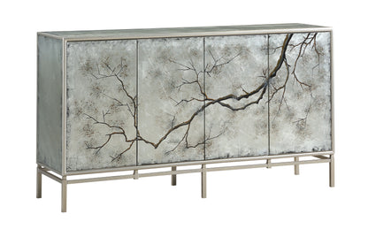 Silverton - Four Door Credenza - Winter Forest