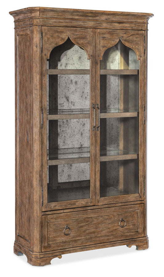 Americana - Display Cabinet - Light Brown