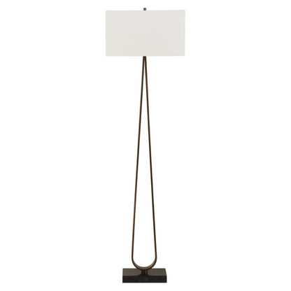 Galloway - Minimalist Floor Lamp - Bronze