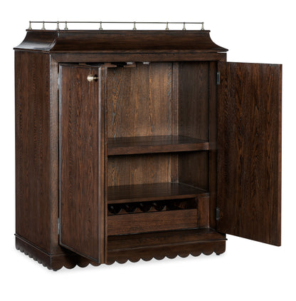 Commerce And Market - Dukes Bar Cabinet - Dark Brown