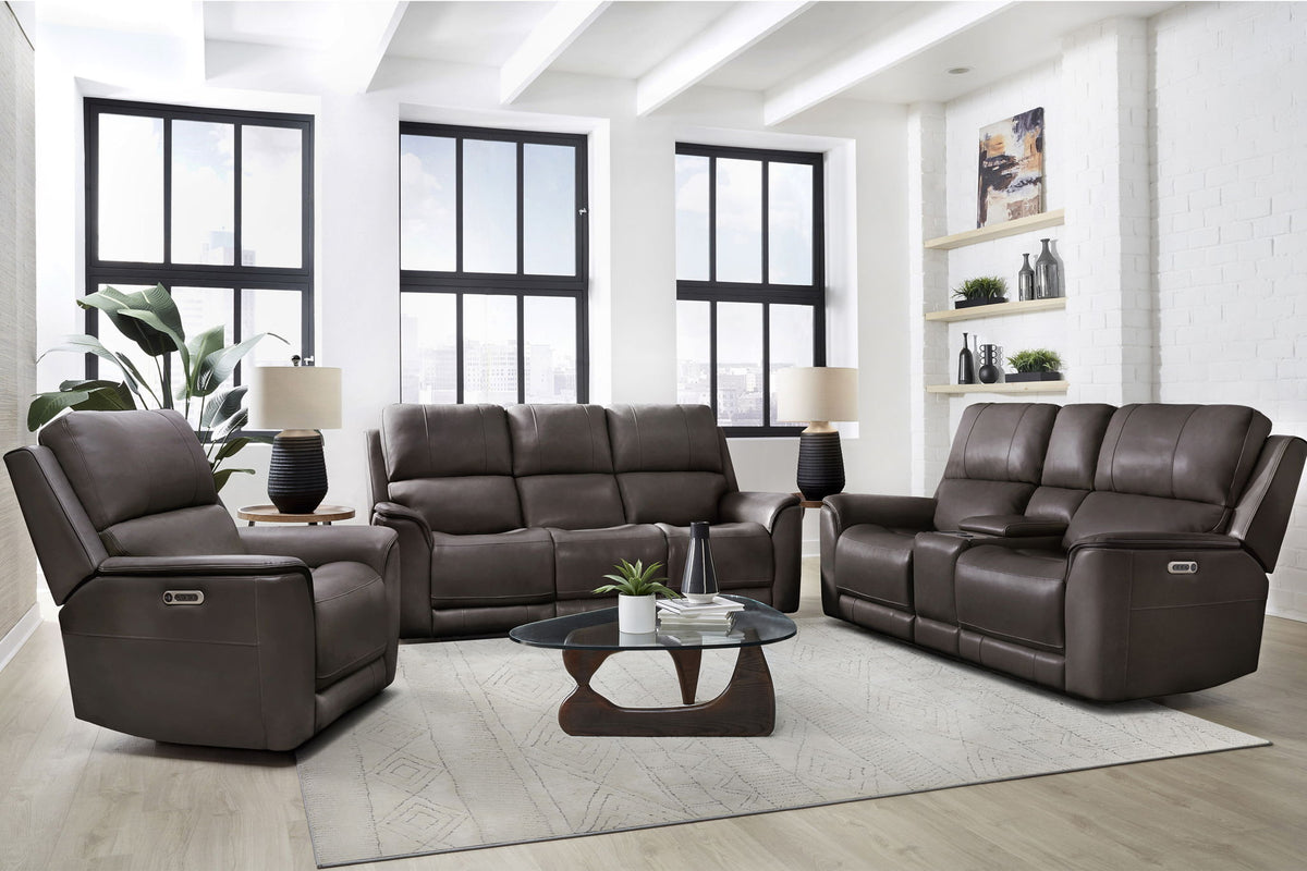 Easton - Zero Gravity Power Reclining Tilt Console Loveseat P3