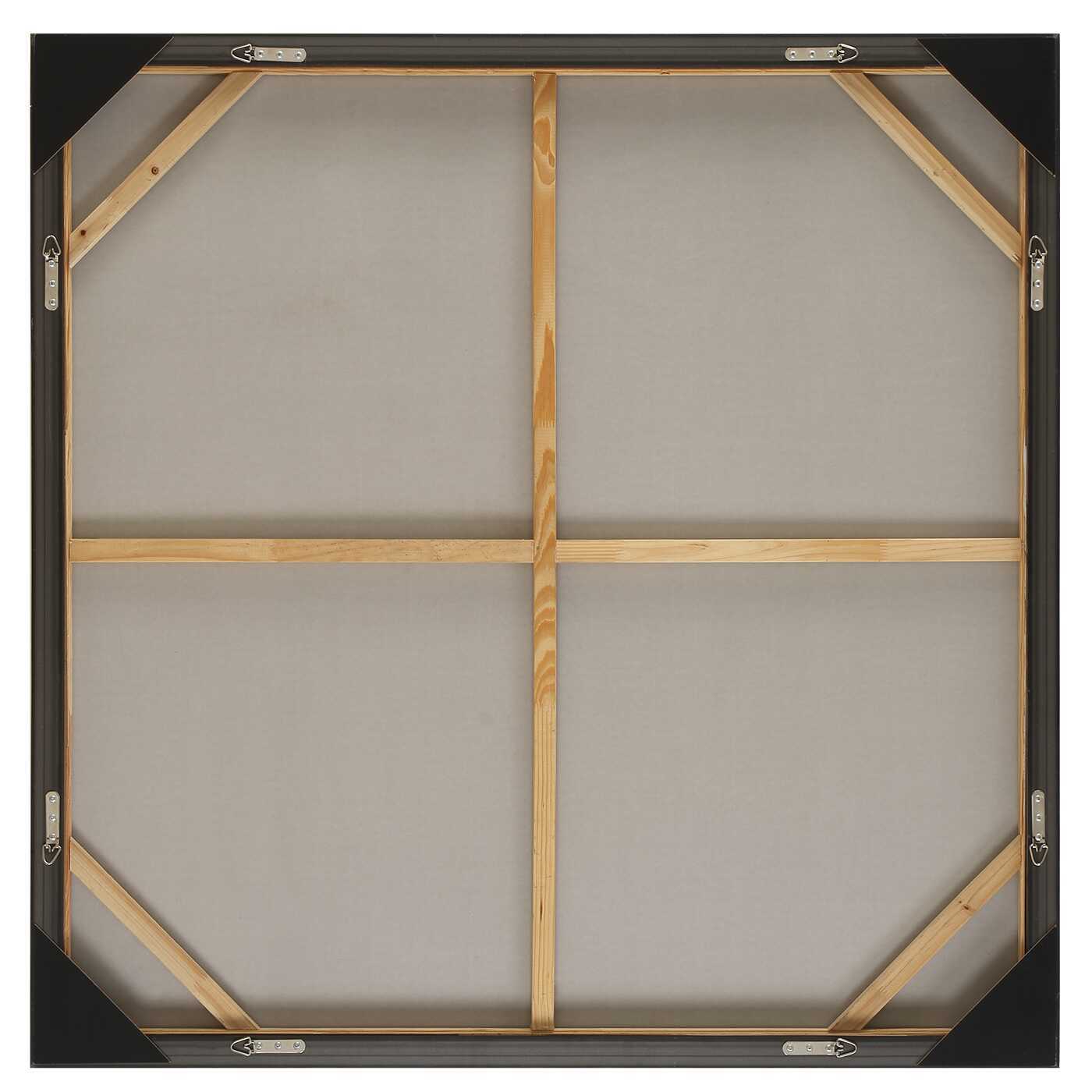 Burn - Hand Painted Canvas - Brown / Woodtone