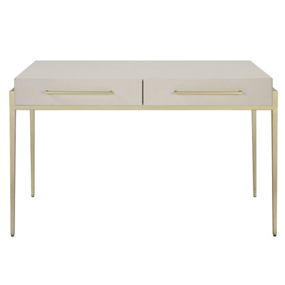 Jewel - Modern White Desk