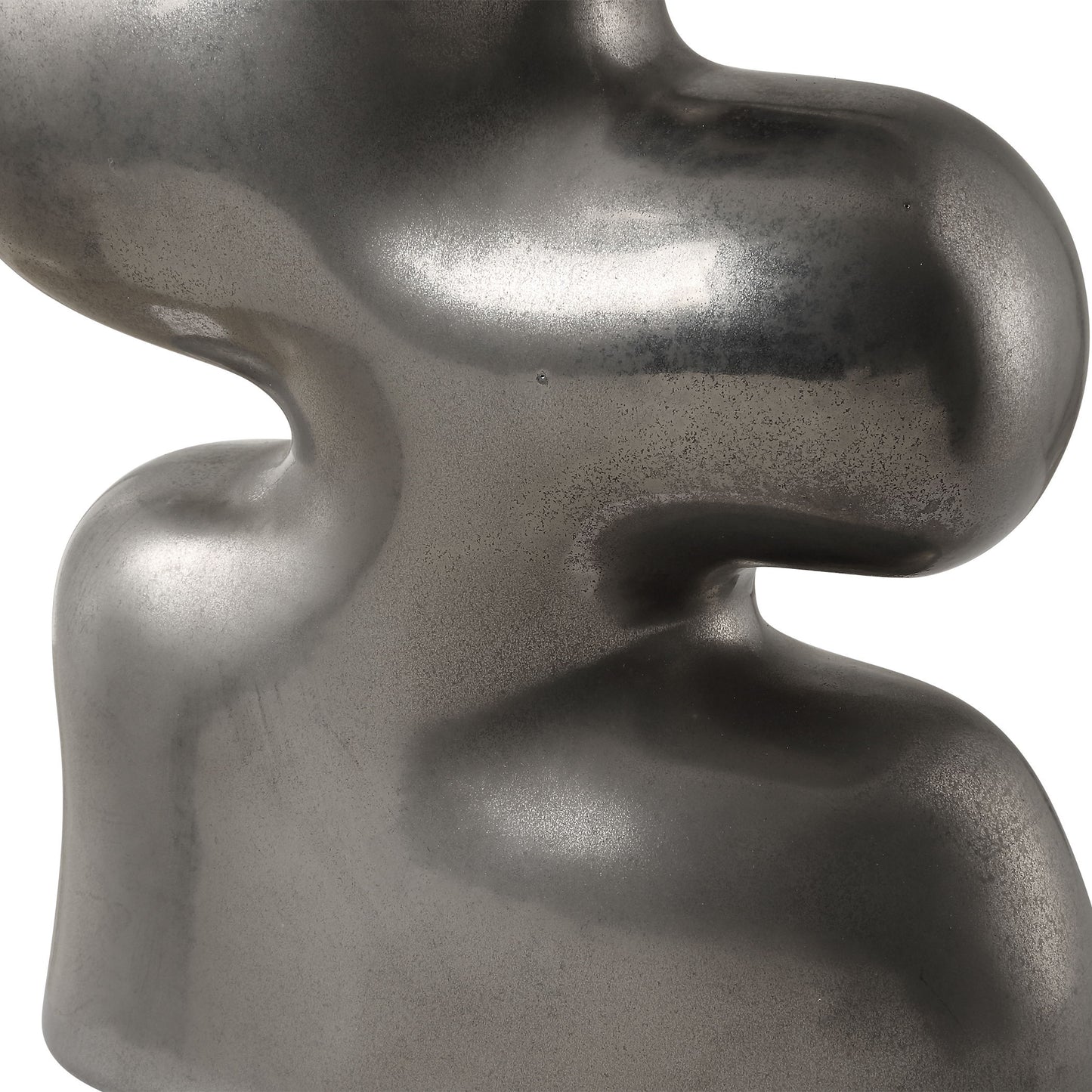 Free Flowing - Nickel Vases (Set of 2)