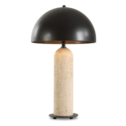 Tanaka - Indoor-Outdoor Table Lamp - Black / Beige