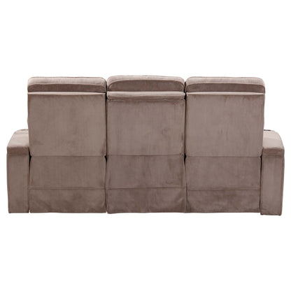 Equinox - Power Reclining Sofa With Drop Down Table
