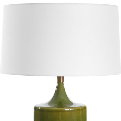 Adela - Table Lamp - Moss Green