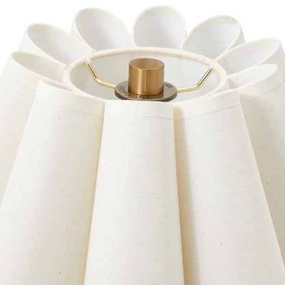 Lilabet - Fluted Shade Table Lamp - Gold