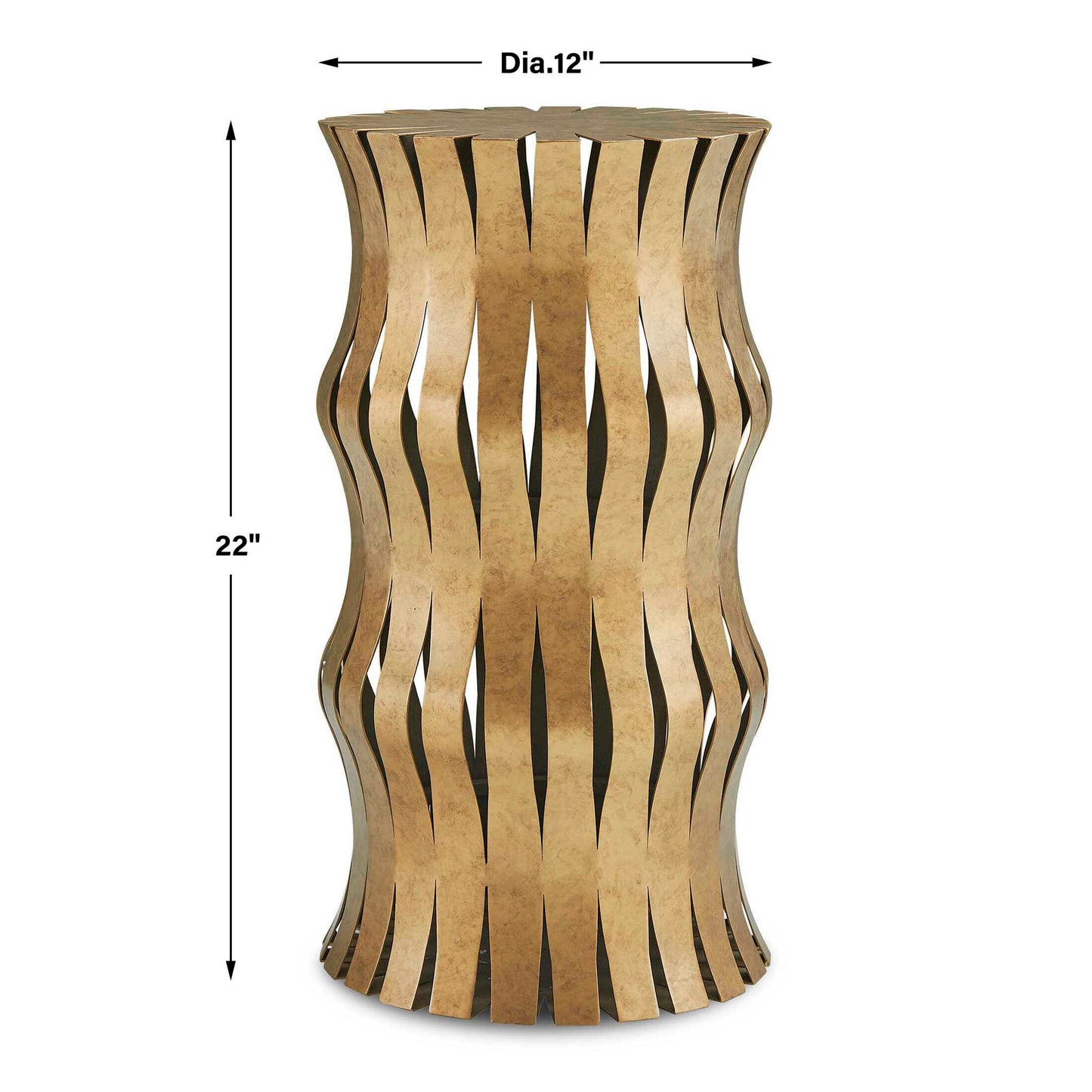 Arida - Accent Table - Aged Gold