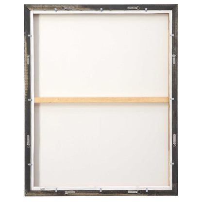 Renewal - Framed Abstract Art - Dark Gray