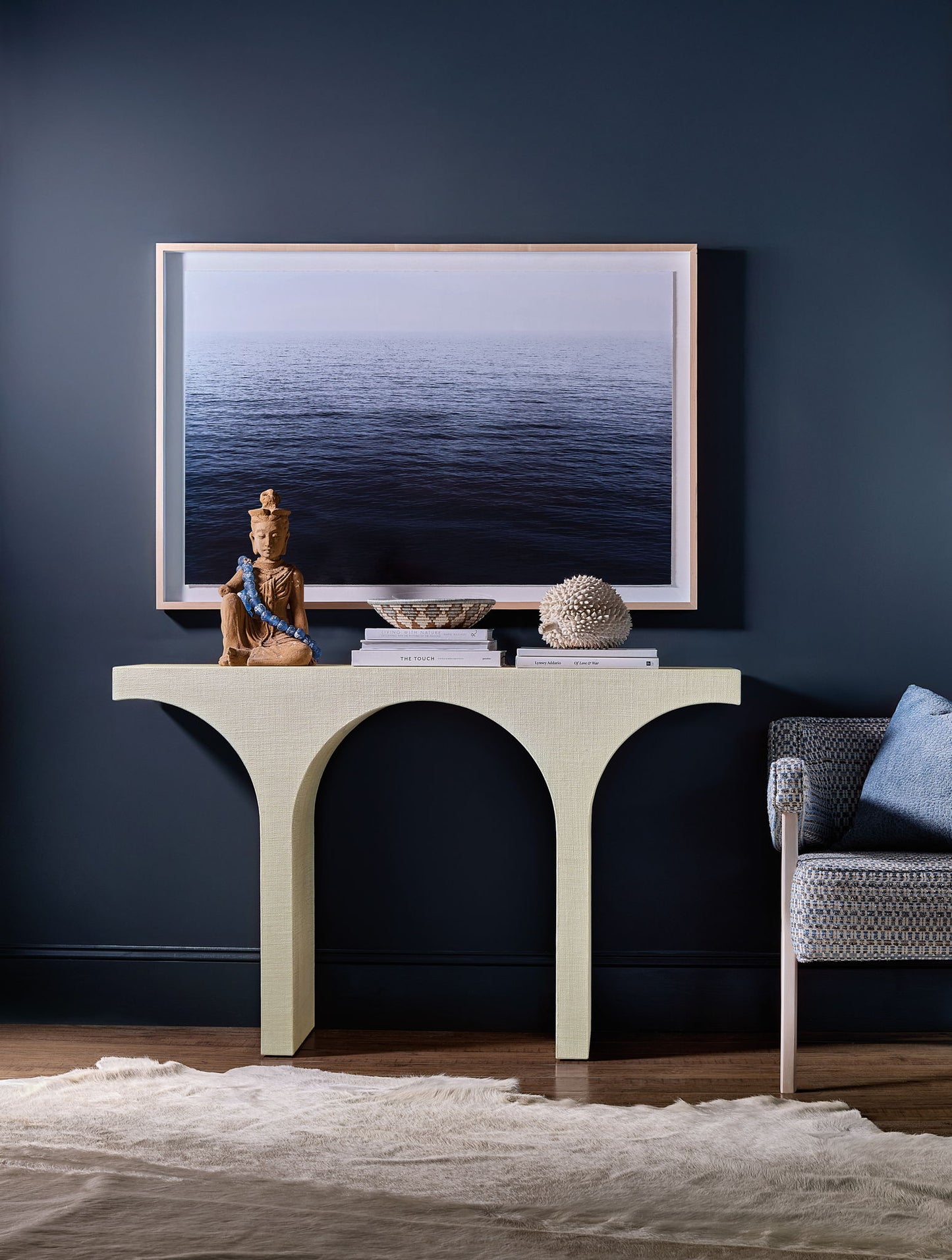 Commerce And Market - Archer Console Table - White
