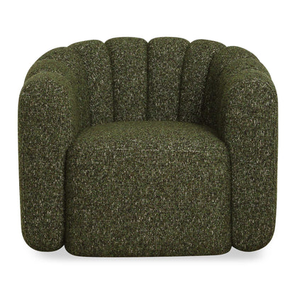 Lenoir - Upholstered Swivel Chair - Green