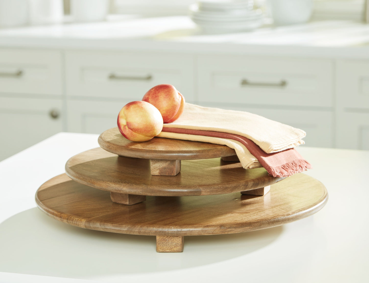 Kaidler - Brown - Tray Set (Set of 3)