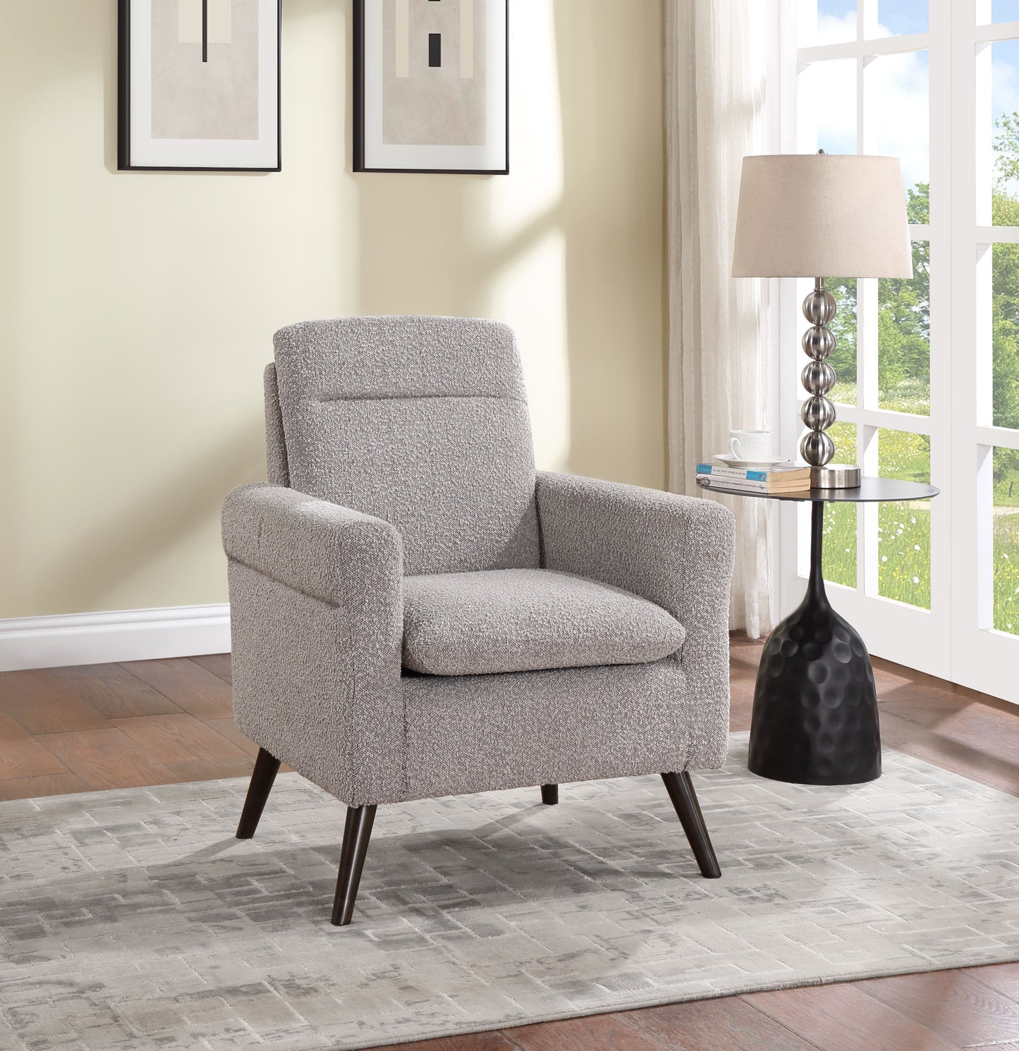 Sherwood - Accent Chair - Beige / Brown