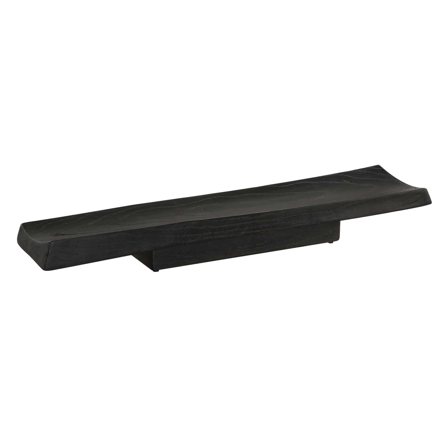 Ciaran - Indoor-Outdoor Wooden Tray - Black