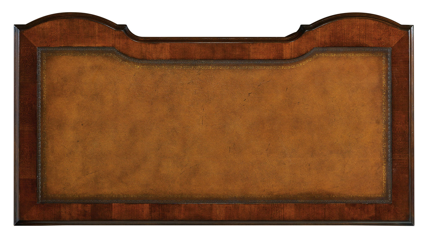 Knee-Hole Desk Bow Front