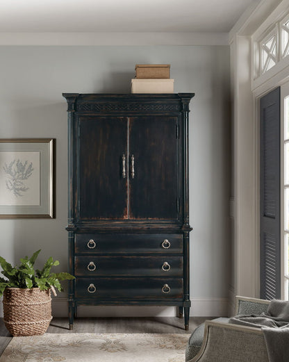 Charleston - Jewelry Armoire - Black