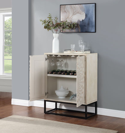 Hotchkiss - Two Door Bar Cabinet - Cream