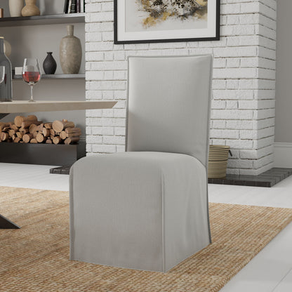 Crossings - Rectangular Dining Table With 4 Upholstered Chairs - Natural