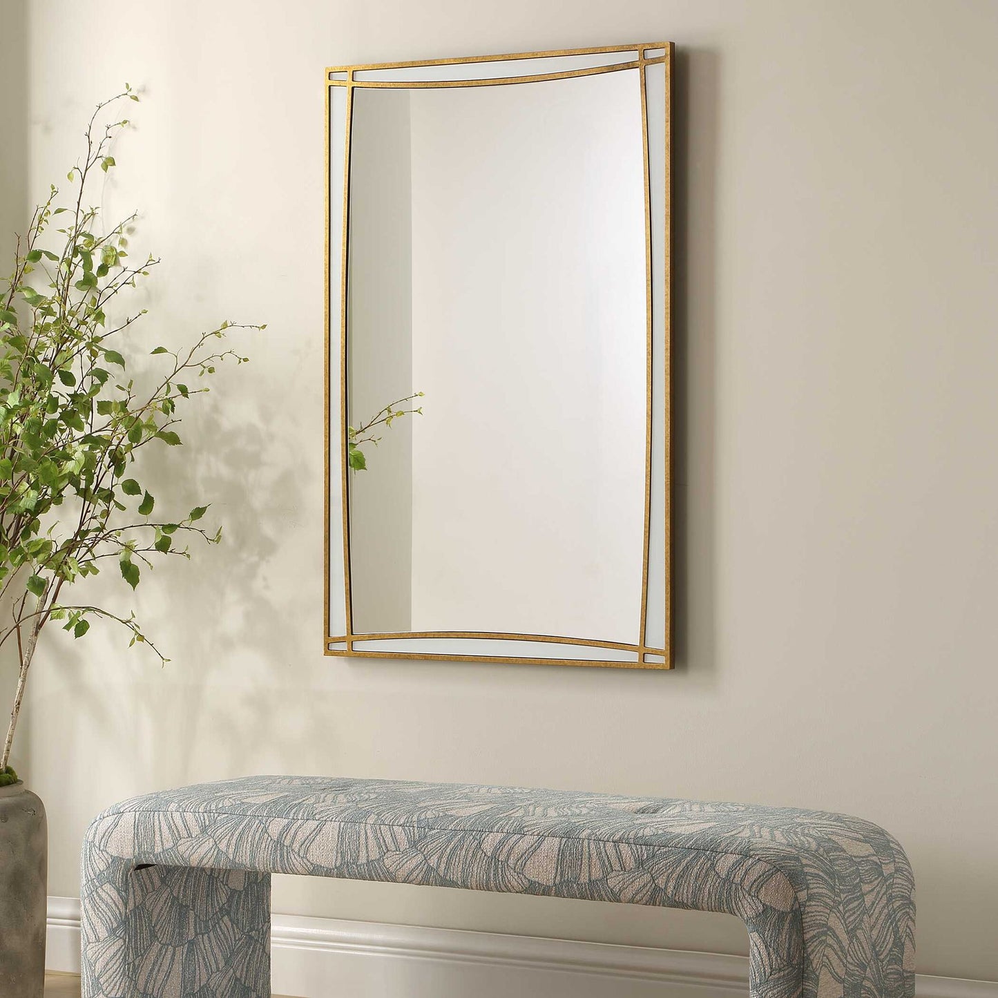 Florence - Mirror - Antique Gold