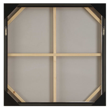 Cold Shoulder - Hand Painted Landscape Art - Black / Blue / Gray / White / Woodtone