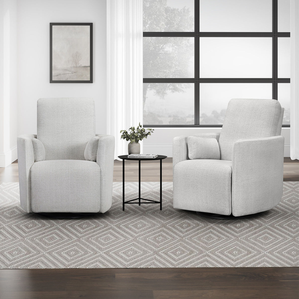 Turner - Manual Swivel Glider Recliner (Set of 2)