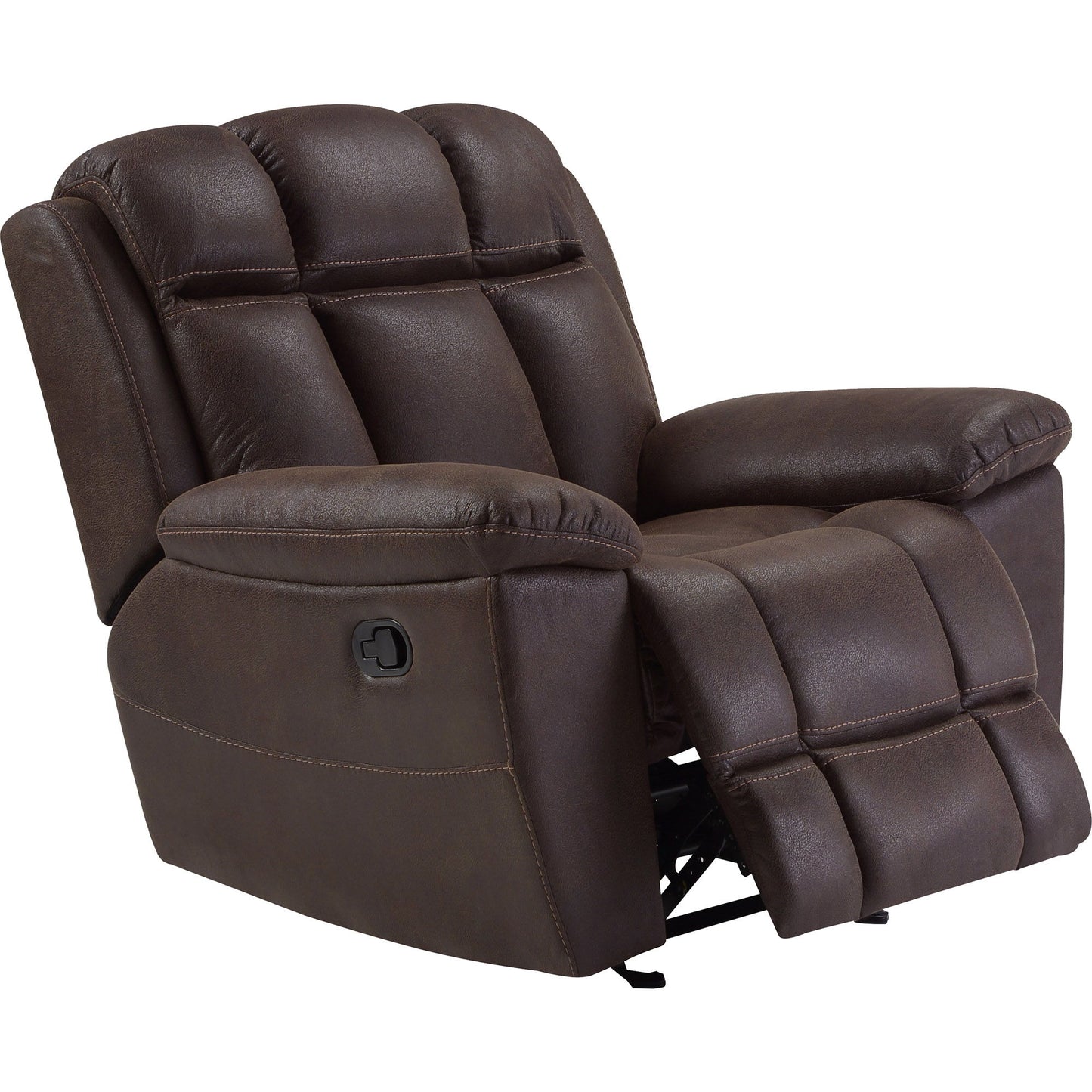 Goliath - Manual Glider Recliner - Arizona Brown