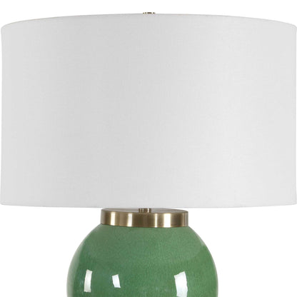 Banner - Spheres Table Lamp - Green
