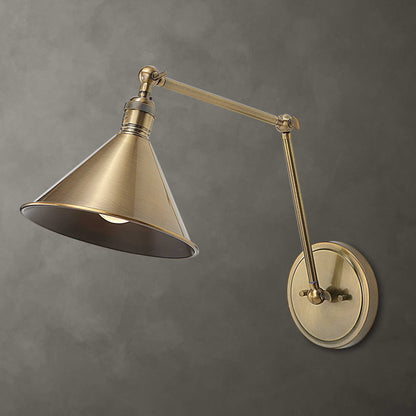 Exeter - 1 Light Adjustable Sconce - Gold