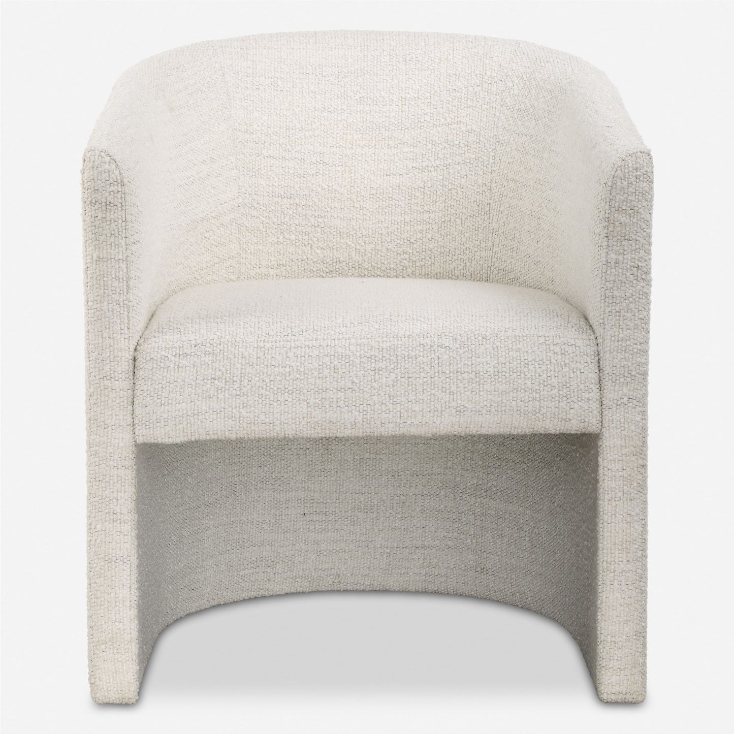 Encompass - White Fabric Dining Chair