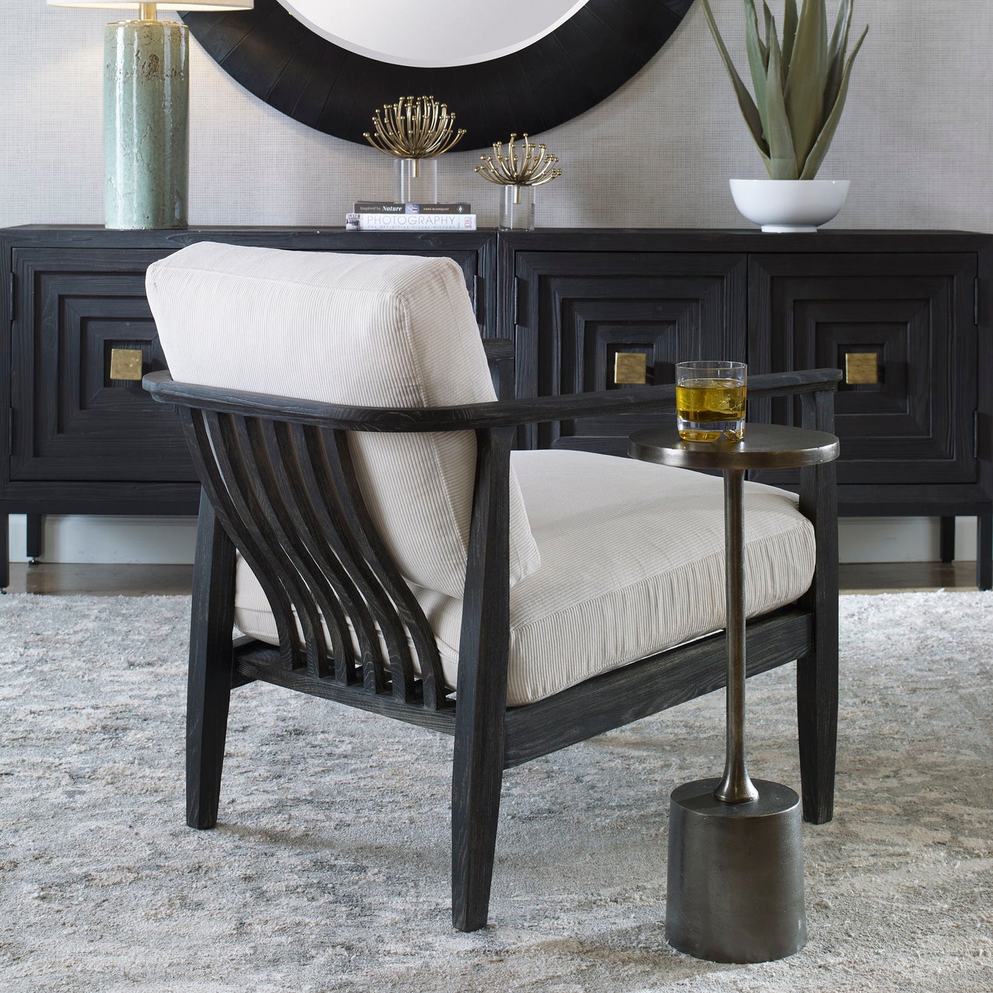 Brunei - Accent Chair - White