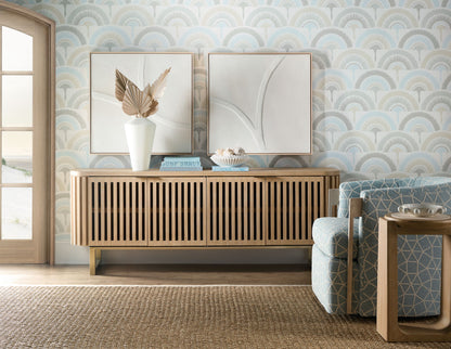 Commerce And Market - Easton Entertainment Console - Light Brown