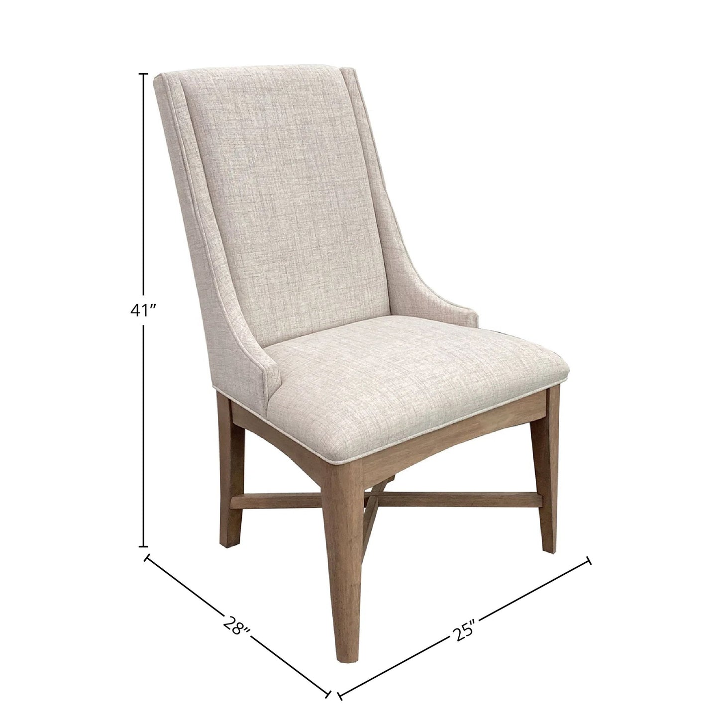 Americana Modern Dining - Host Dining Chair (Set of 2) - Cotton