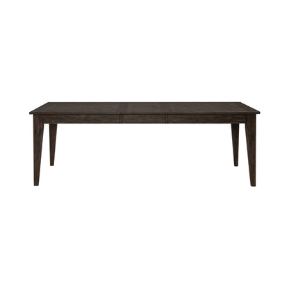 Midland Falls - Rectangular Leg Table - Dark Brown