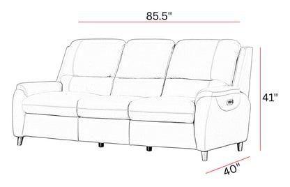 Austin - Power Reclining Sofa Set