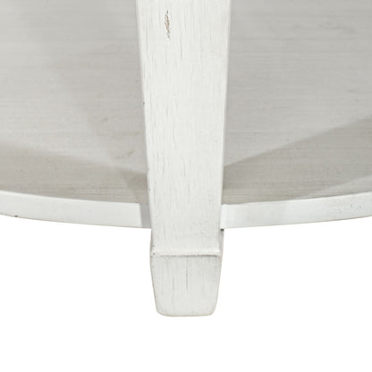 Allyson Park - Round Cocktail Table - White