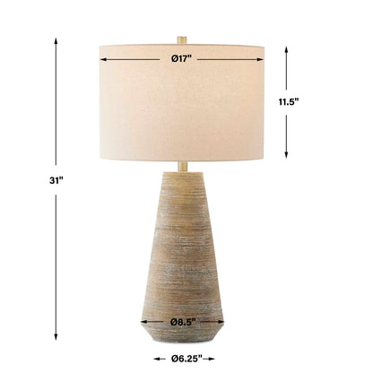 Mosier - Table Lamp - Rustic Beige