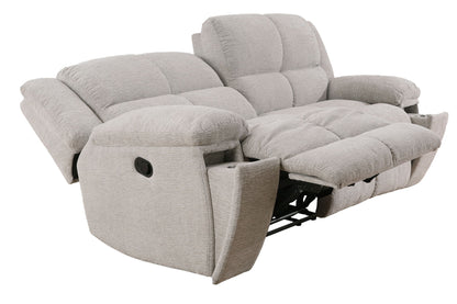 Buster - Manual Reclining Sofa - Opal Taupe