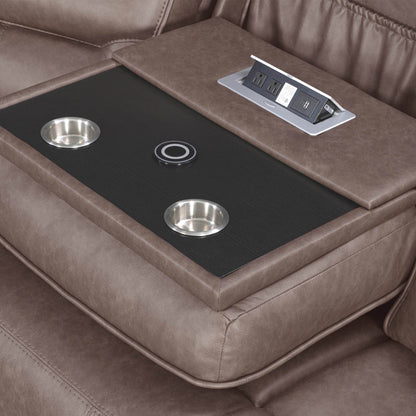 Lawson - Power Reclining Sectional With Adjustable Headrests