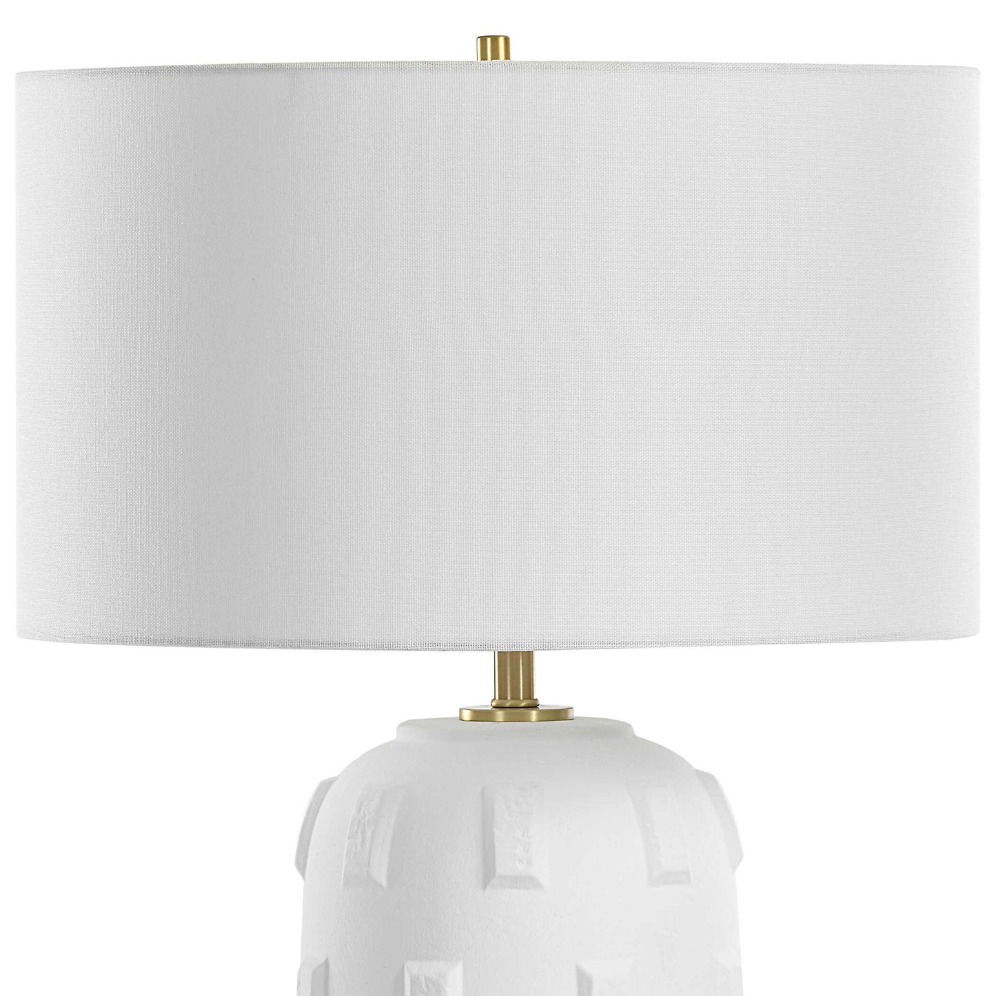 Emerie - Table Lamp - Textured White