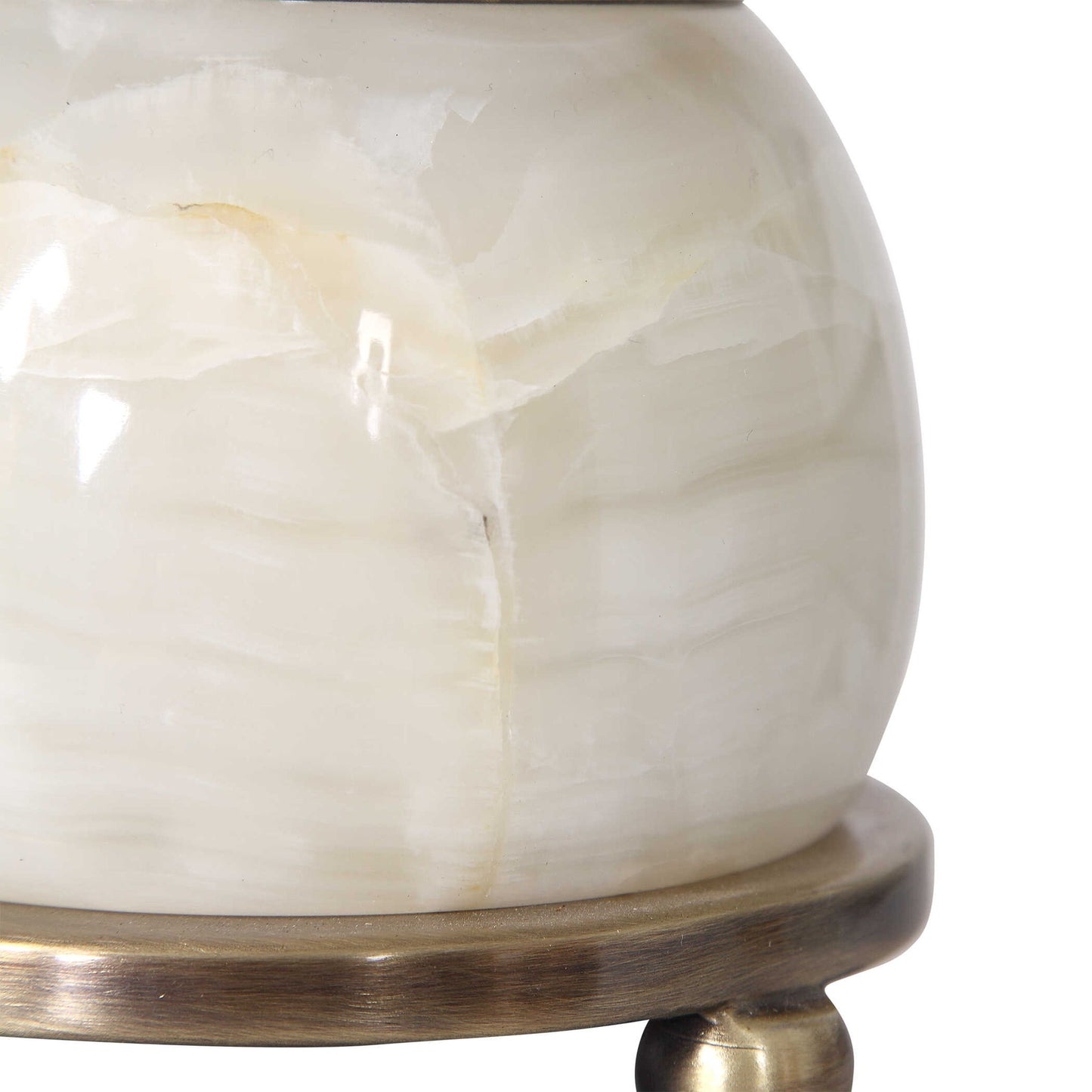 Natania - Plated Buffet Lamp - Brass