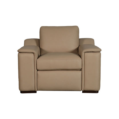 Armon - Loveseat With Power Footrest & ZG - Brown
