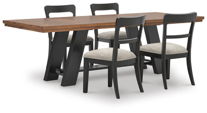 Greddinton - Extension Dining Table Set